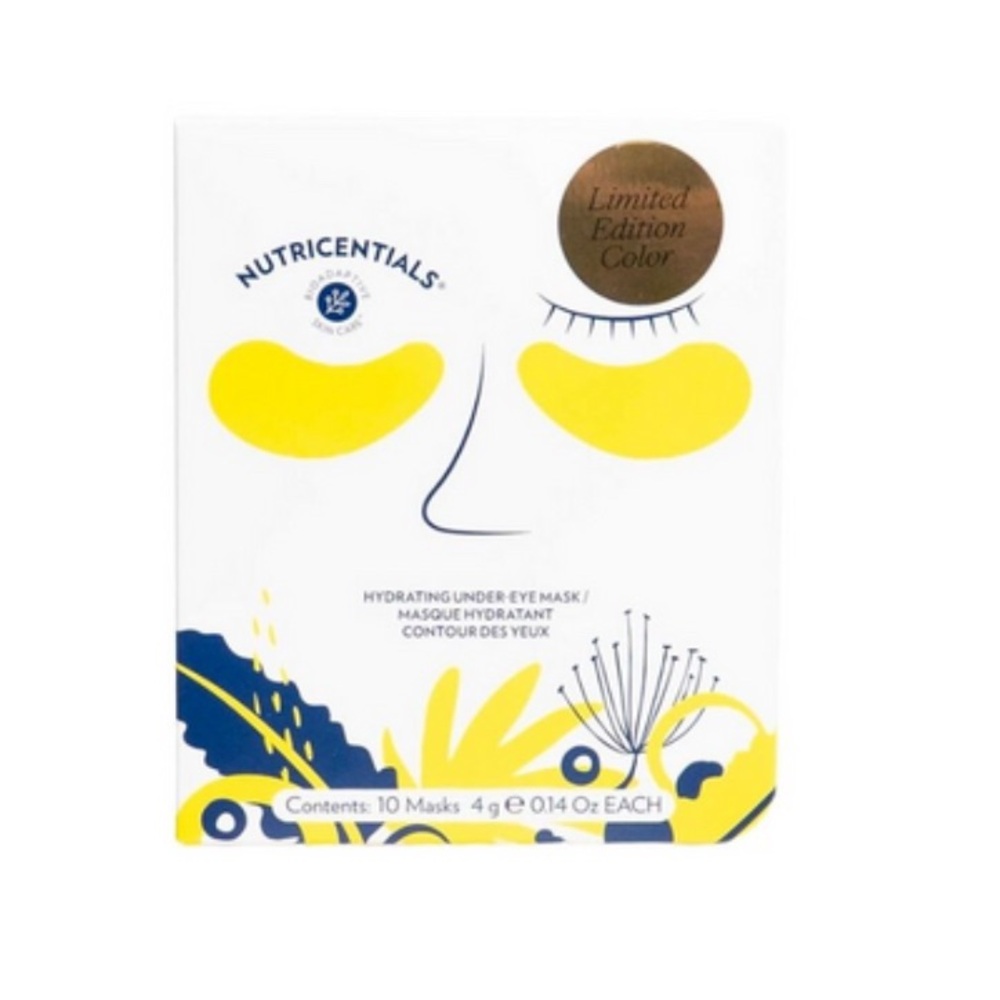 NIB 10-pack Nutricentials® Gold Hydrating Under Eye Masks - Nu Skin